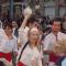 Cap al final de la festa - Els Macips fent les darreres remullades